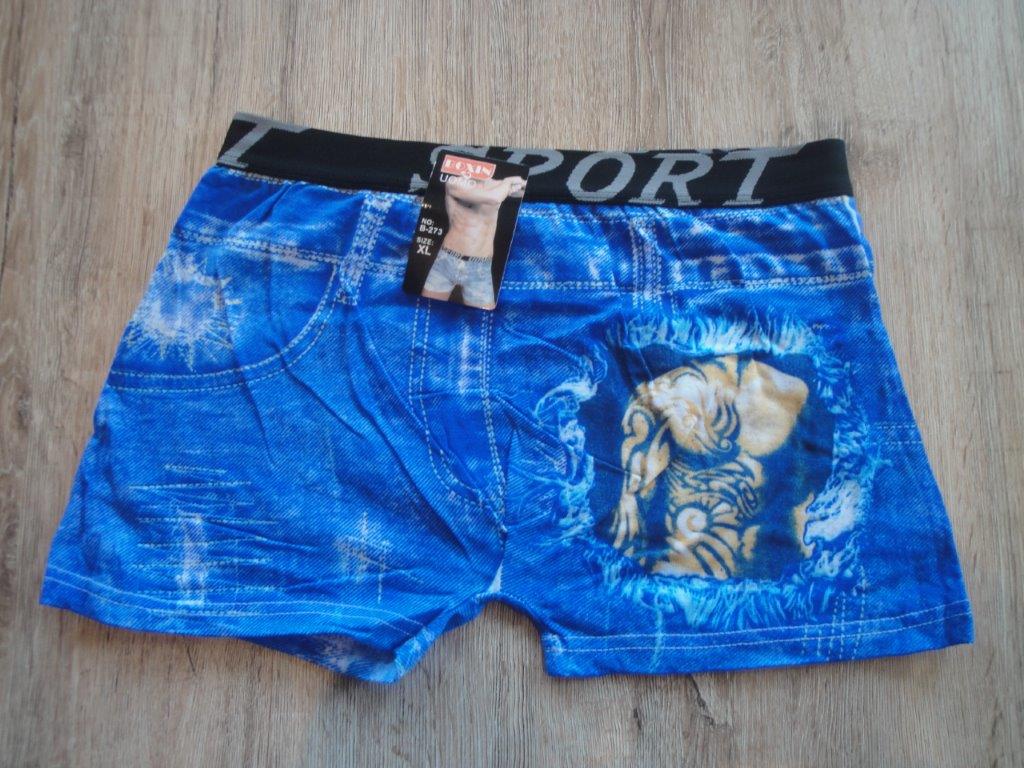 Herren Boxer, Boxin B-273, marineblau, Gr��e L,  Boxin B-273
