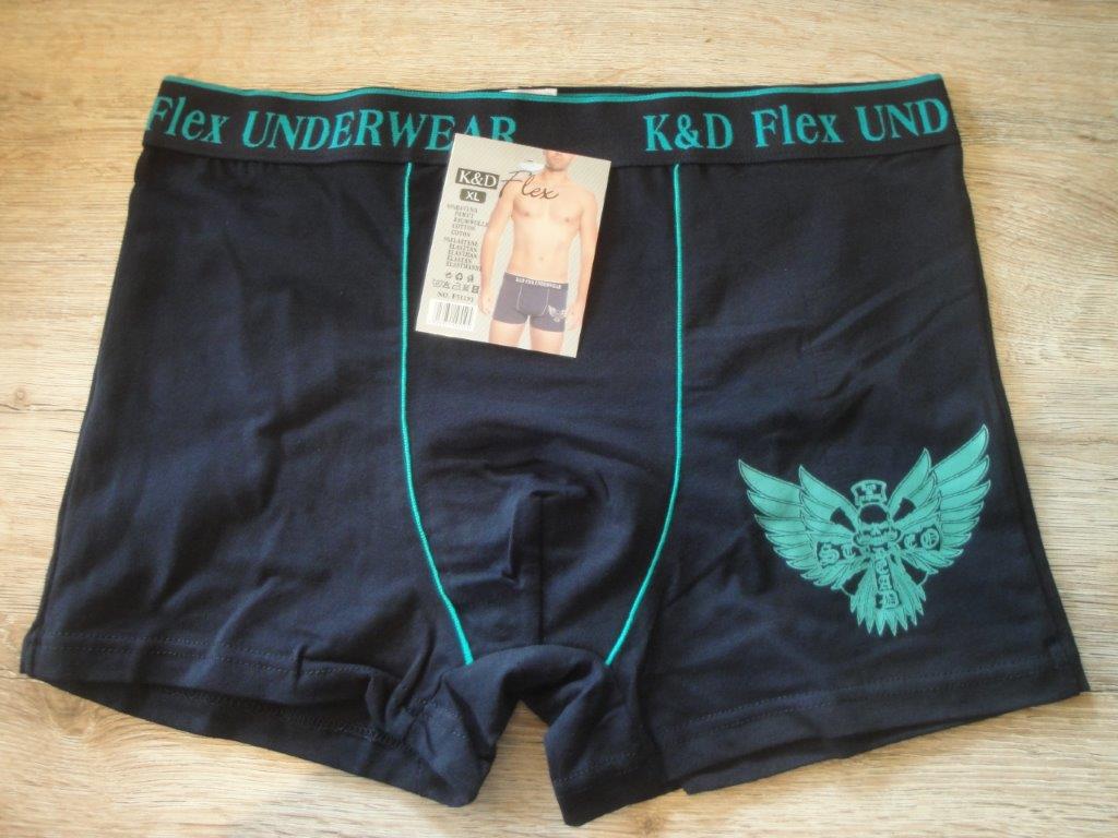 Herren Boxer, K&D F51191 dunkelblau, Gr��e XL,  Sports