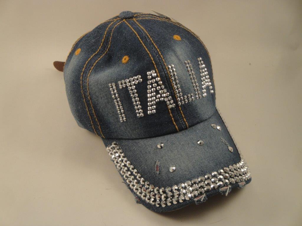 Schirmkappe Italia, dunkelblau