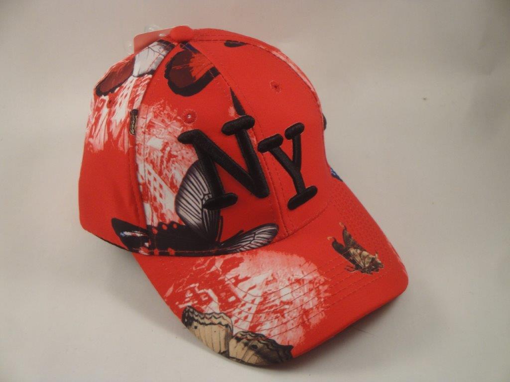 Schirmkappe NY, rot
