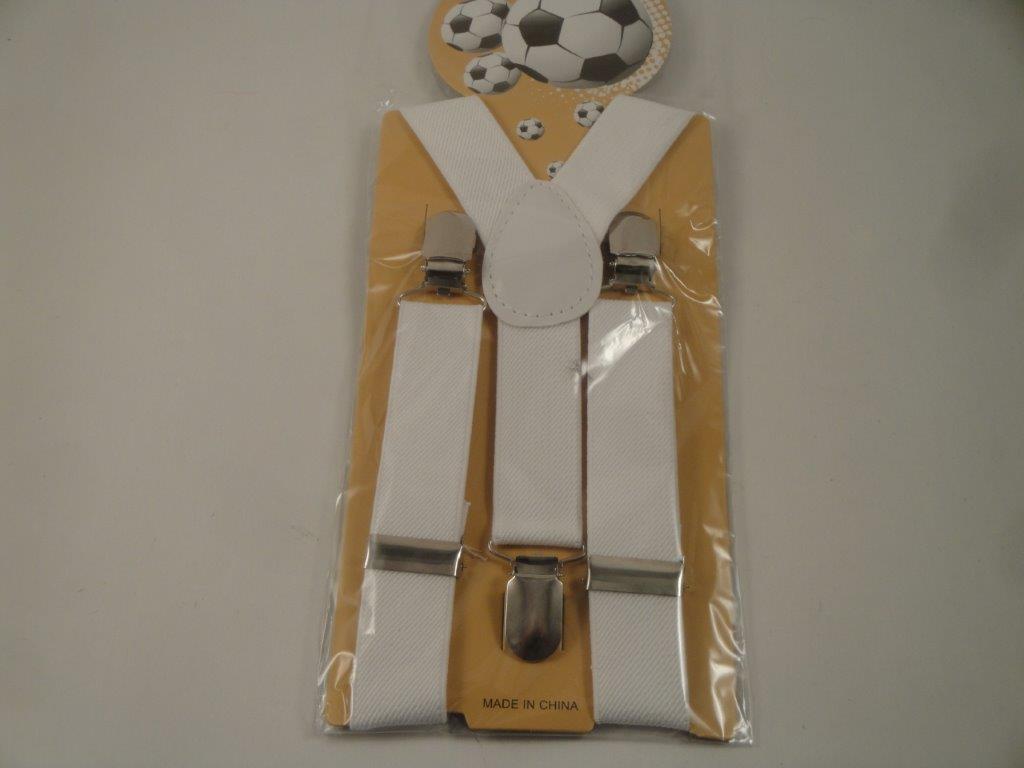 Hosentr�ger Kinder 25mm, wei�