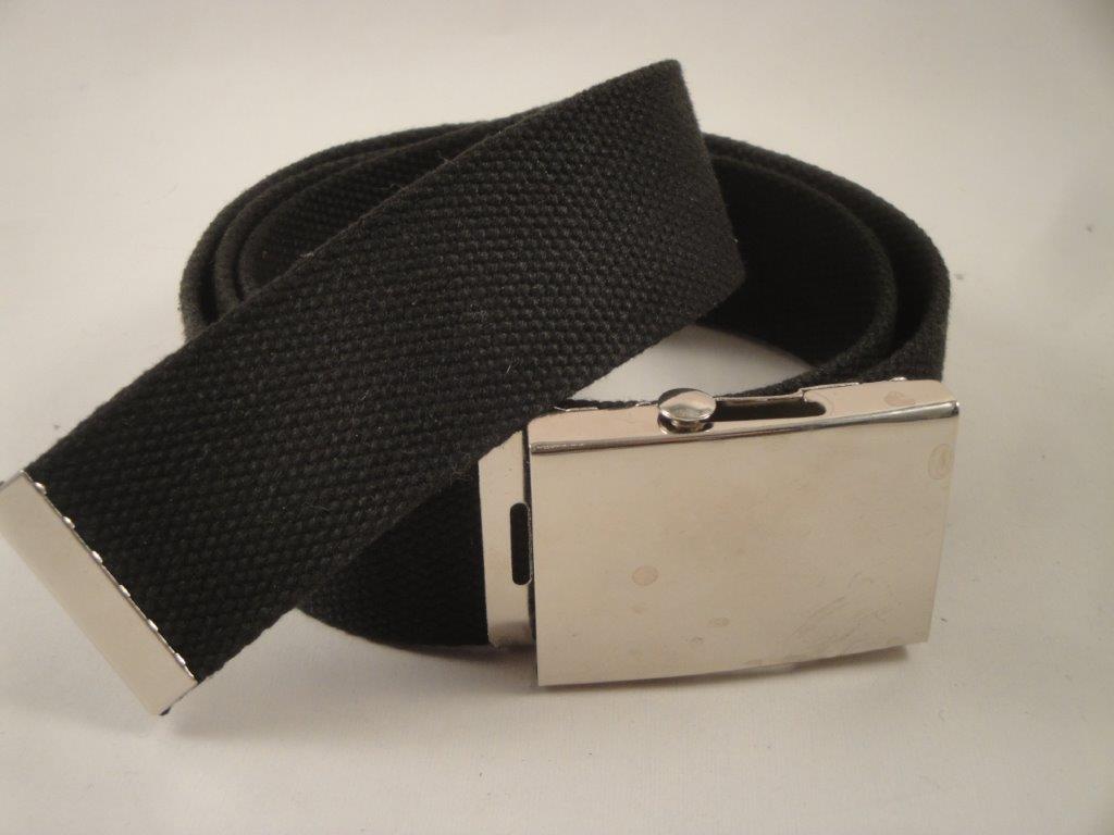 Textilg�rtel Herren 38mm, schwarz, 618L, 120cm