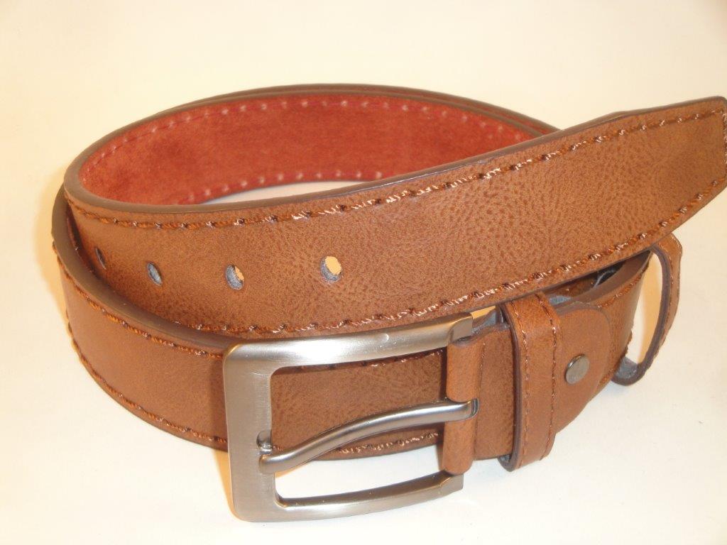 Lederg�rtel Herren 38mm, braun, BT-121, (44) 110cm