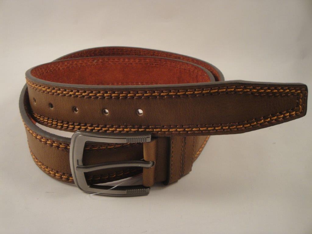 Lederg�rtel Herren 38mm, braun, BT-126, (48) 120cm