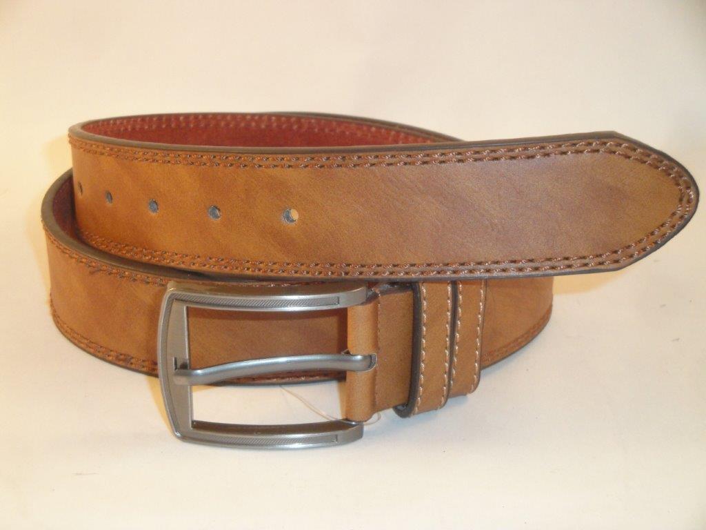 Lederg�rtel Herren 38mm, braun, BT-124, (44) 110cm