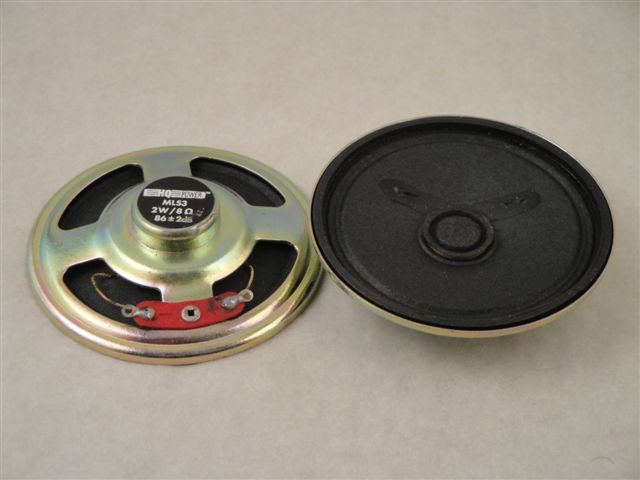 LS 66mm 0,30W 8Ohm, Velleman MLS3
