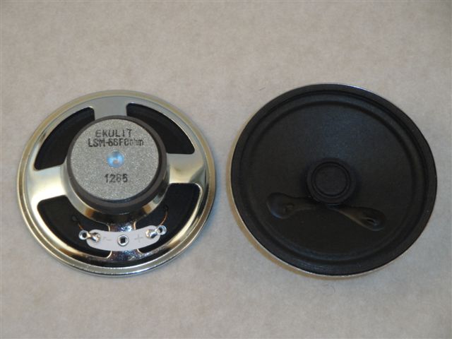 LSM 66mm 0,5W 8Ohm, Ekulit LSM-66F