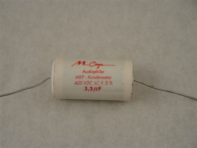 MCAP 3,3uF  400VDC 3%  MKP-Kondensator, Mundorf MCAP400-3,30uF