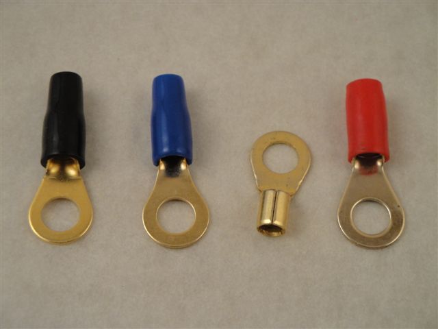 Ringkabelschuh 10qmm Loch 8,4mm blau