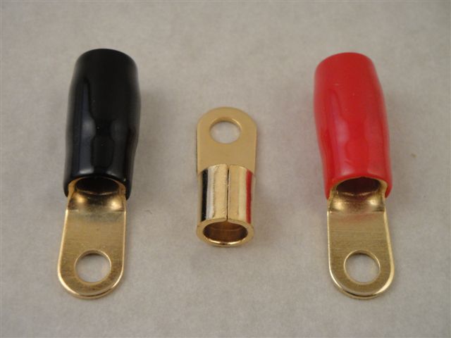 Ringkabelschuh 20qmm Loch 6,4mm rot