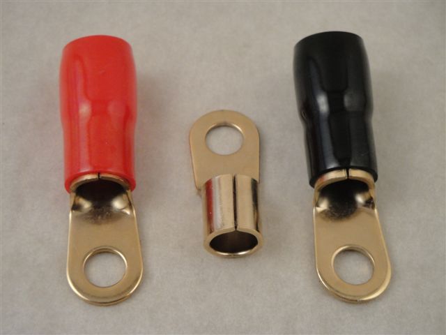 Ringkabelschuh 35qmm Loch 8,4mm rot