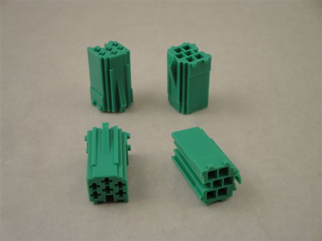 Iso Mini-Stecker 6 polig, gr�n