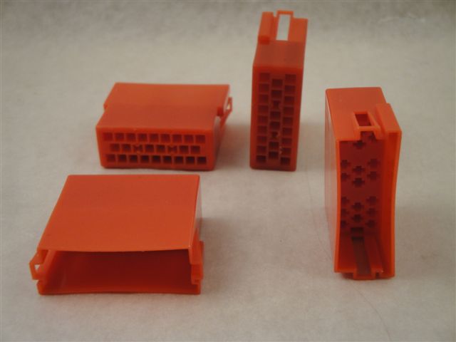 Iso-Mini Geh�use 20polig, rot