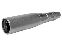 NTA-216  XLR-Stecker auf 6,3mm Klinkenbuchse, Monacor 062240