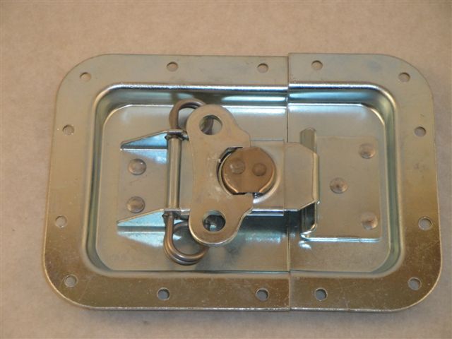MZF-8103  Butterfly-Verschlu� 94x140x13mm, Monacor 122870