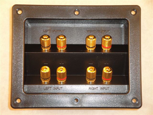 ST-810GM  Subwoofer-LS-Terminal, Monacor 125320