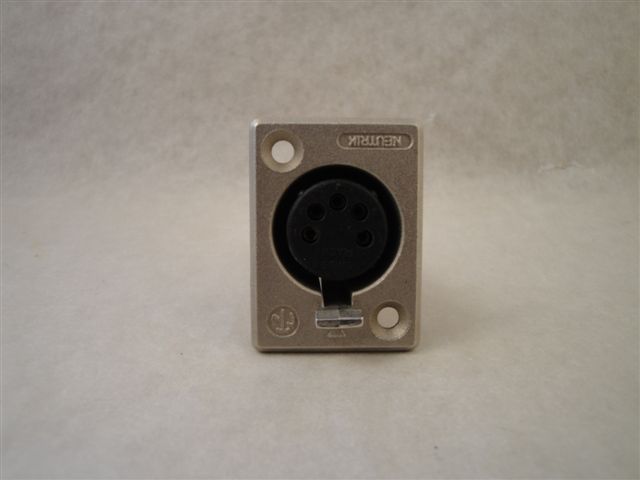 XLR Einbaubuchse 5 Pol ME, Monacor 346070