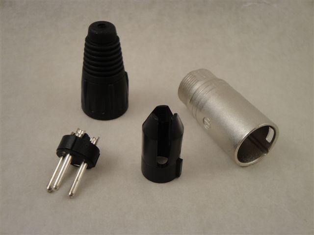 Neutrik-XLR-Kabelstecker, NC-3MEZNI, Monacor 346320