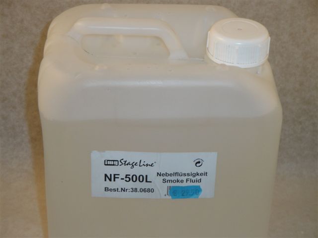 Nebelfl�ssigkeit NF-500L  5-Liter, Monacor 380680