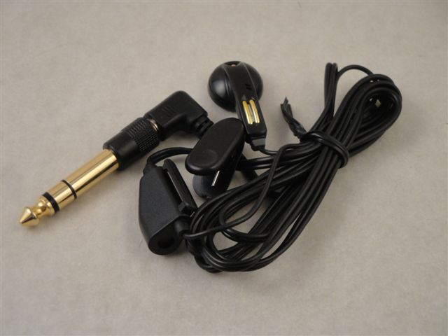 ECM-9002  Elektret-Kravaten-Mikrofon mit Kopfh�hre, Monac 930310