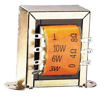 TR 84 100-V Transformator 4+8 Ohm, Visaton 1801
