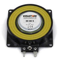EX 80 S - 8 Ohm, Elektrodynamischer Exciter, Visaton 4541
