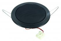 DL 10 (RAL 9005) Deckenlautsprecher, 8 Ohm, Visaton 50014
