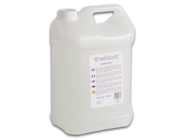Seifenblasenfl�ssigkeit 5L, Velleman VDLBL5