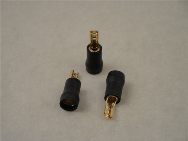 Flachsteckh�lse 2,8mm,  -6qmm schwarz, Oehlbach 6622