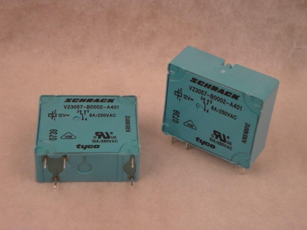 KRE12S 12VDV   Relais 1xU 8A 12V 1200Rsteht V23057-B-00002-A-401