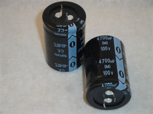4700uF 100V ELKO Rad. 35x50mm, Snap in 10mm