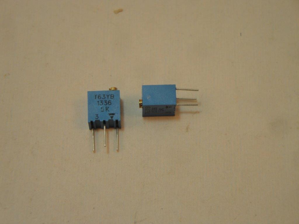 T63YB502KT20  5 kO, 10 %, 0.25W