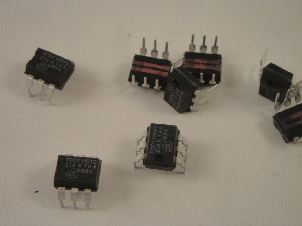 TCDT1101G214A   Optok >3,5kV 30V 0,1A >100% DIP6
