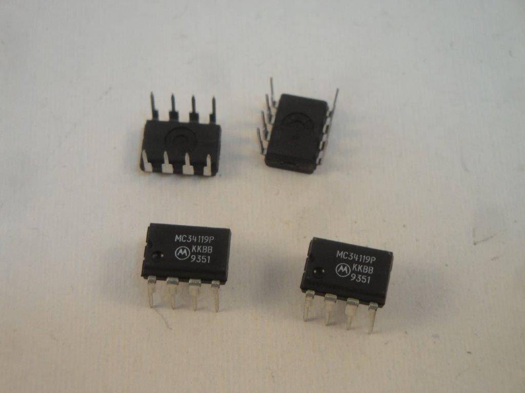 MC34119P   DIL8  Low Power Audio Amplifier