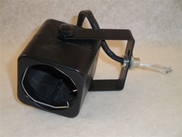 Halogen-Strahler "HL-1/2" schwarz