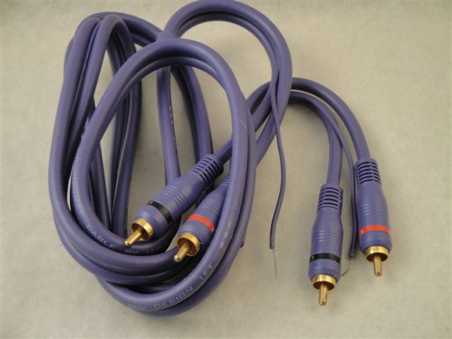 Cinch-Kabel 1,5m HQC-150 violett