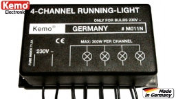 4 Kanal Lauflicht Modul  230V~, Kemo  M011N
