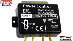 Dimmer   240V~/2600W, Kemo  M028