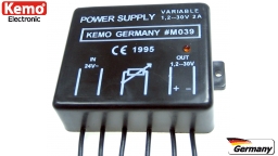 Netzger�t Modul 1,2...30V=, max 2A, Kemo M039