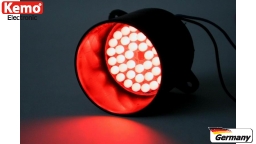 LED-Signalleuchte rot 12V- 51mm  M136