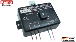 Temperaturschalter Thermostat 12 V/DC, Kemo M169