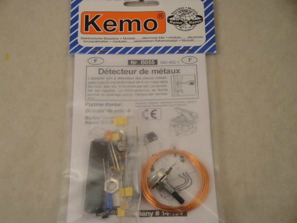 Metallsuchgerät, Kemo B055 Metallsuchgerät, Kemo B055