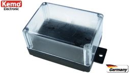 Geh�use G021  72x50x40mm, mit klarem Deckel, Kemo G021