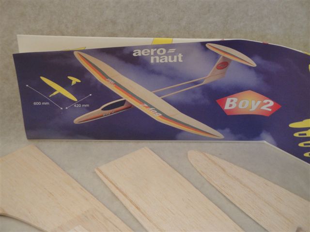 Boy2 Balsa-Gleitflugmodell 600mm, aeronaut 102000 Boy2 Balsa-Gleitflugmodell 600mm, aeronaut 102000