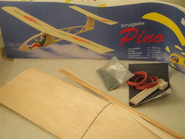 Pino Balsa-Gleitflugmodell 750mm, aeronaut 109300 Pino Balsa-Gleitflugmodell 750mm, aeronaut 109300