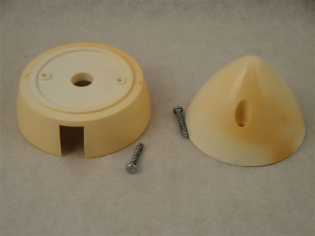 Spinner Kunststoff 50mm, wei�, aeronaut 7251/50