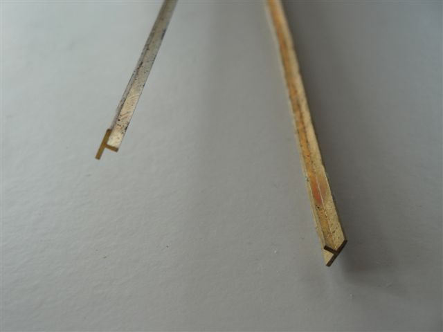 Messing T-Profil 6x3mm x 1000mm, aeronaut 774888 Messing T-Profil 6x3mm x 1000mm, aeronaut 774888