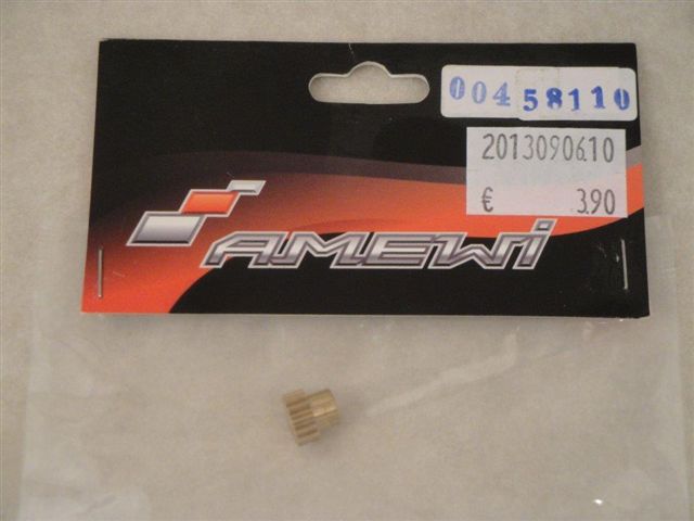 Motorritzel 12 Z�hne, Modul 06 f�r 1,8mm Achsen, Amewi 58110