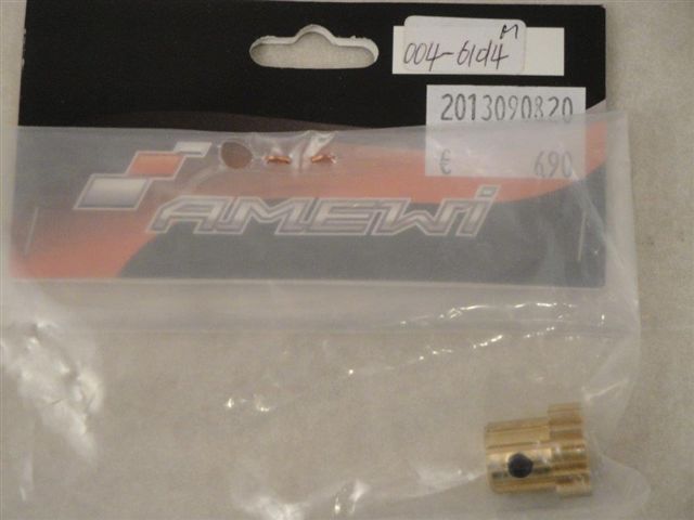 Motorritzel 12 Z�hne, Modul 1 f�r 5mm Achsen, Amewi 61014