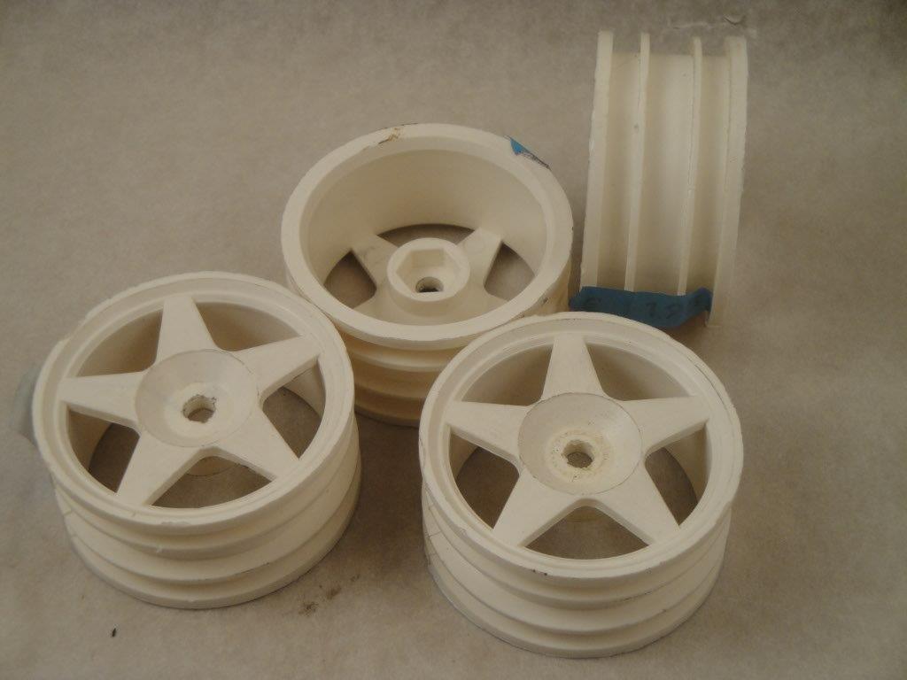 Felgen 50x24mm 10mm-sechskant (4 St�ck), Bycmo 3026a